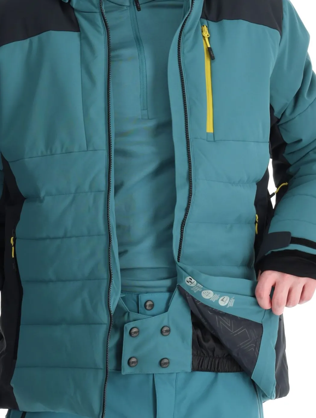 35W0127 ski-jas heren