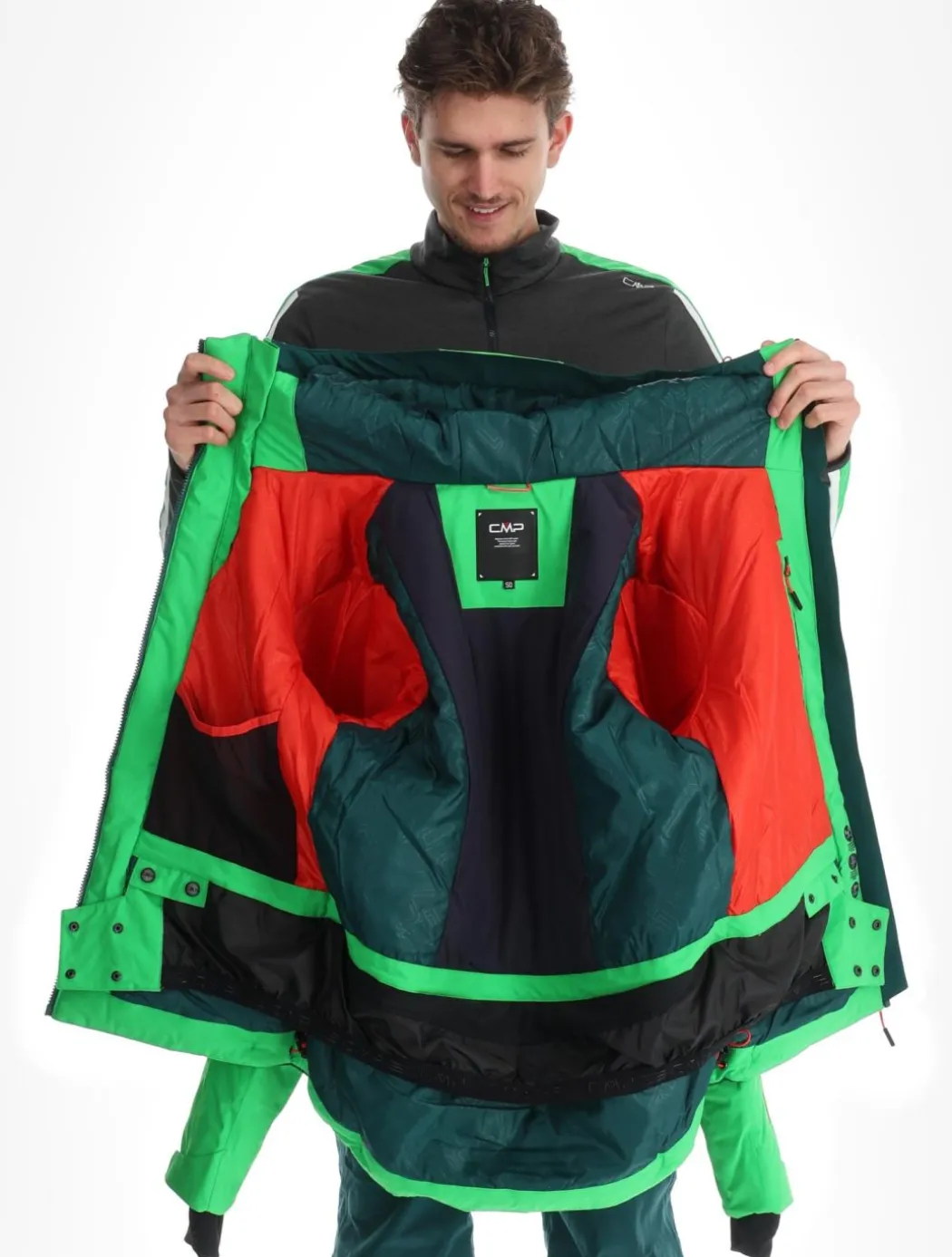 35W0027 ski-jas heren