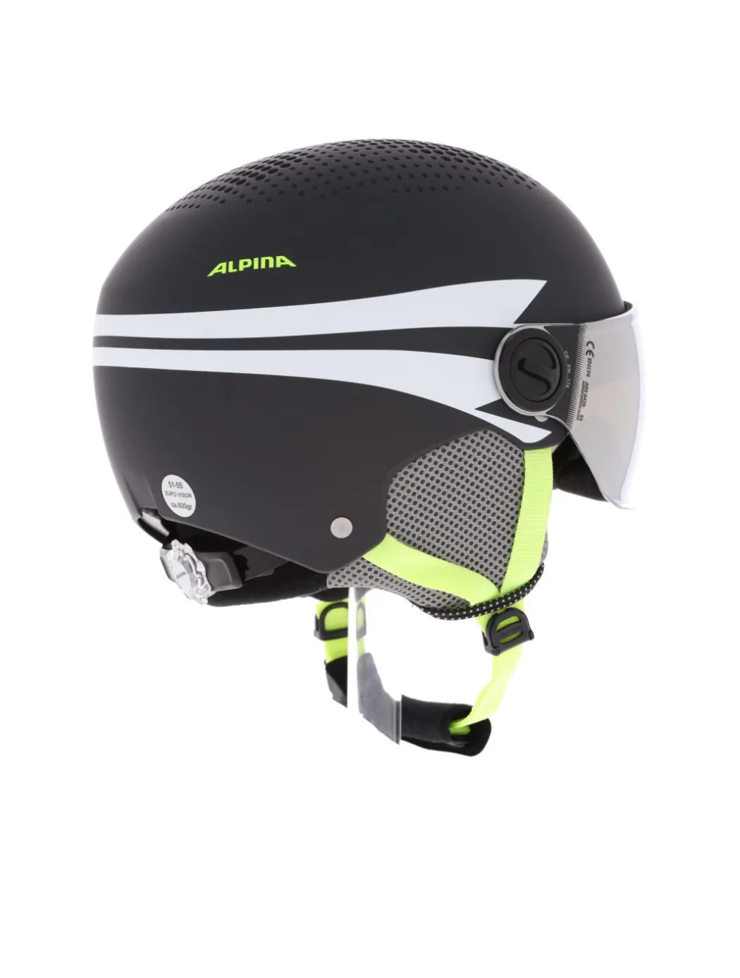 Zupo Visor Q-Lite skihelm met vizier kinderen